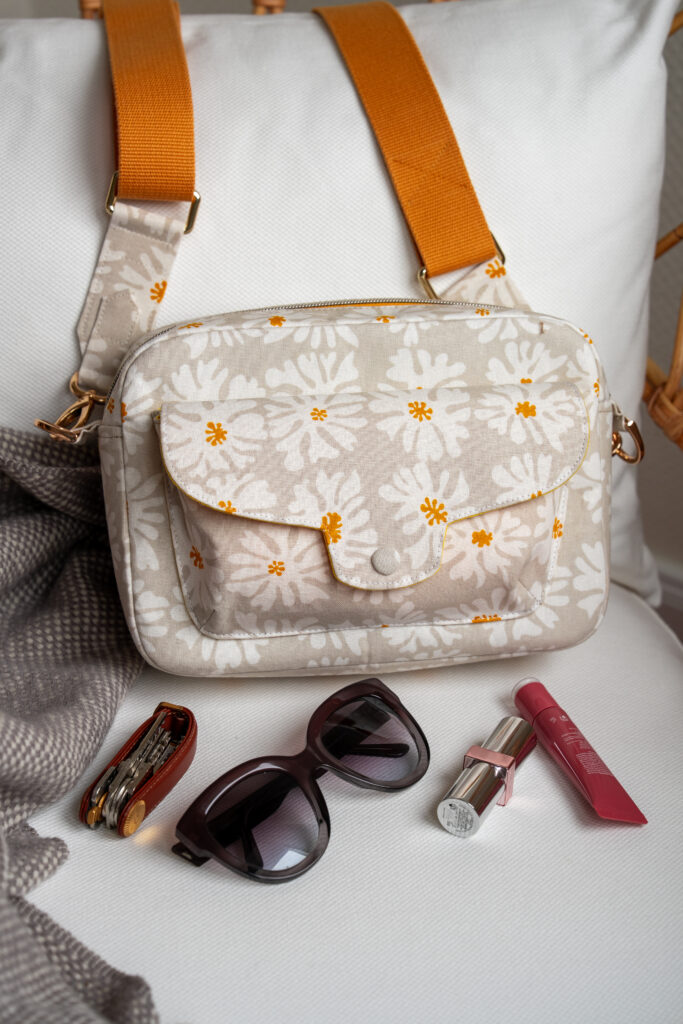 Tasche Schnittmuster nähen "Minette" Nähgang